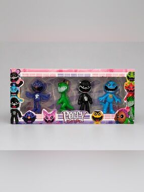 Poppy Playtime Figure Set – 4 Piece Character Collection Toy Set – Brand New